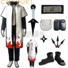 Naruto Minato Namikaze Full Set Cosplay Costume