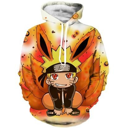 Kid Uzumaki Naruto 3D Hoodies