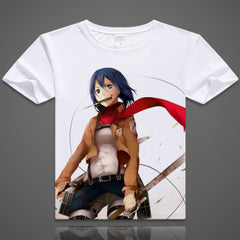 Attack On Titan Character Tees