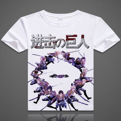 Attack On Titan Character Tees