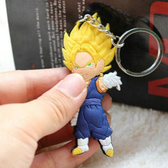 Dragon Ball z Action Figures Keychain