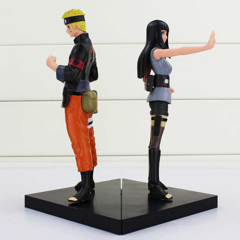 Uzumaki Naruto + Hyuga Hinata PVC Action Figures