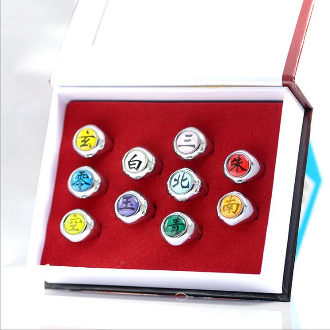 NARUTO COSPLAY Akatsuki Member Rings