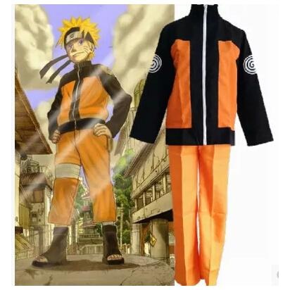 Uzumaki Naruto Cosplay Costume