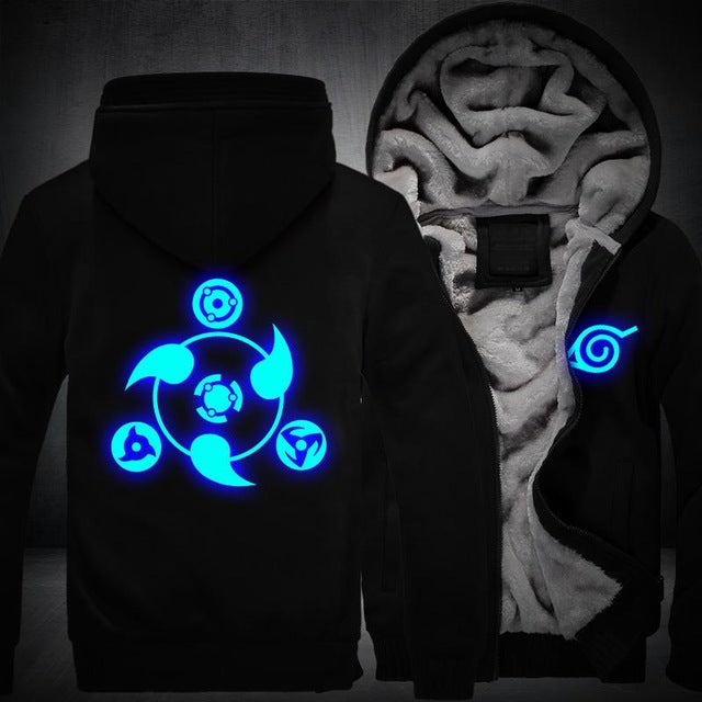 Naruto Fleece Luminous Hoodie