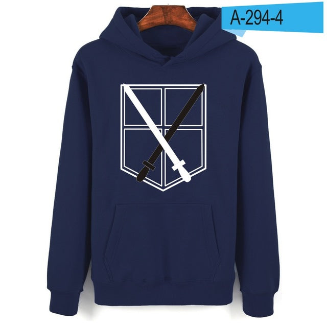 Attack On Titans Emblem Hoodies