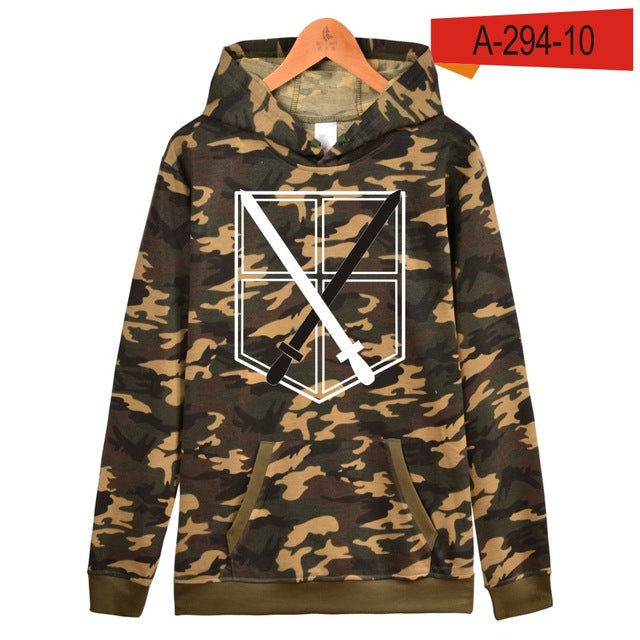 Attack On Titans Emblem Hoodies