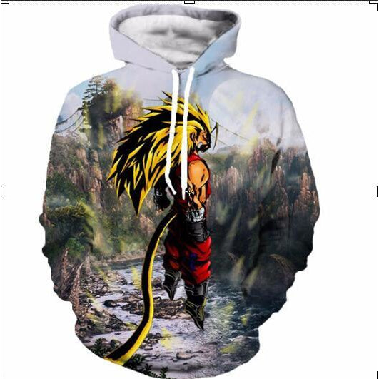 Dragon Ball Z Goku 3D Hoodie