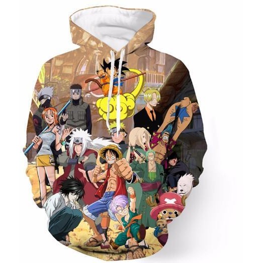 Dragon Ball Z Goku 3D Hoodie