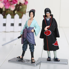 4pcs/set 12cm Naruto Uchiha Sasuke Action Figures