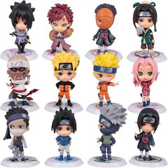 6pcs/set Anime Naruto Action Figures