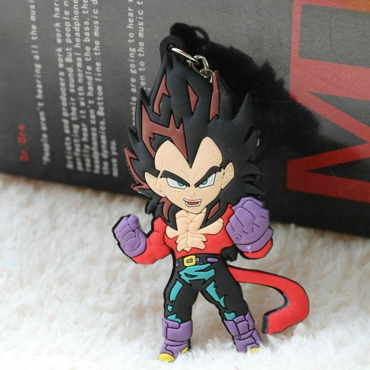 Dragon Ball z Action Figures Keychain