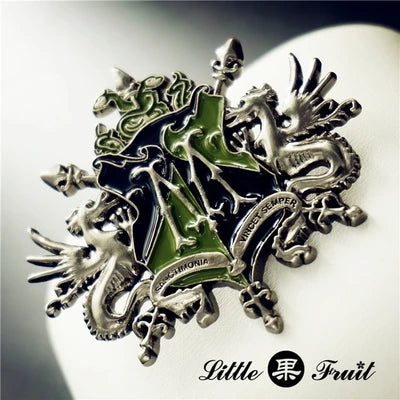 Malfoy Family Heraldry Brooch