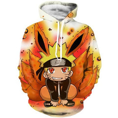 Kid Uzumaki Naruto 3D Hoodies